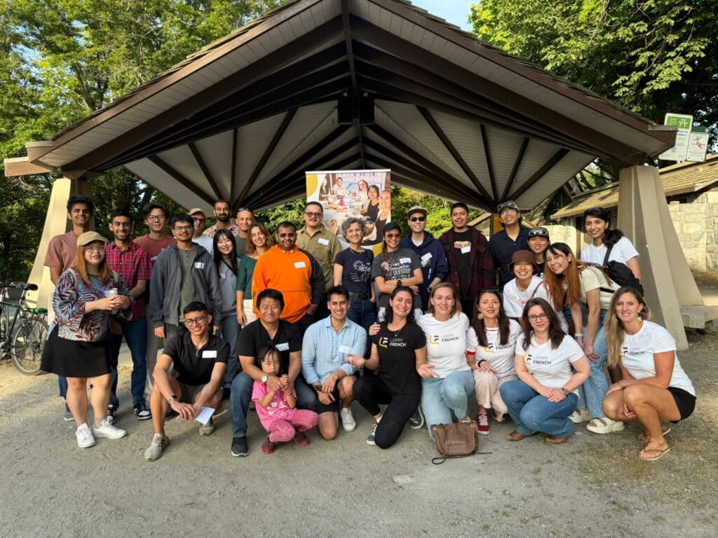 A Learn French community event
