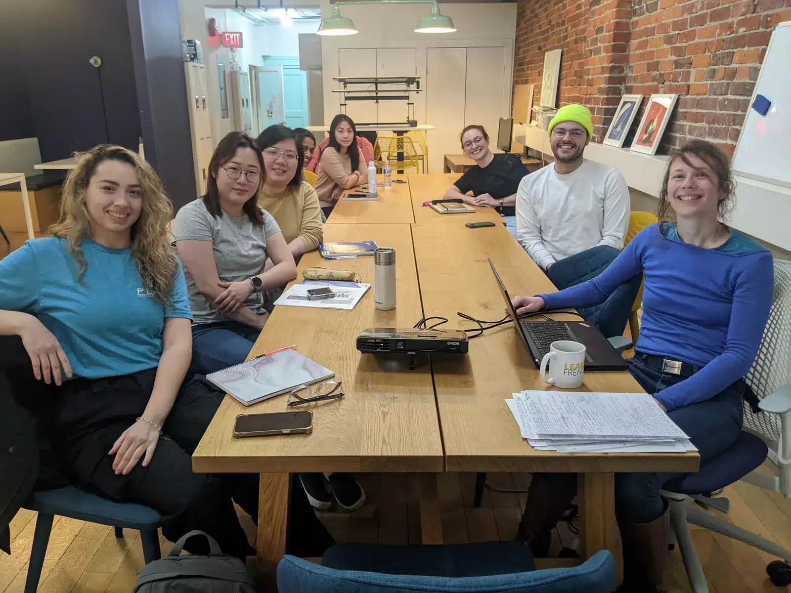 How long to learn French for Canadian PR: a French class with students of many backgrounds at Learn French Canada