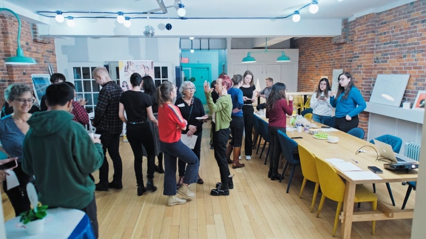 Christmas celebration at Learn French in Vancouver, photo 1