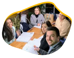 Level 1 French group course students